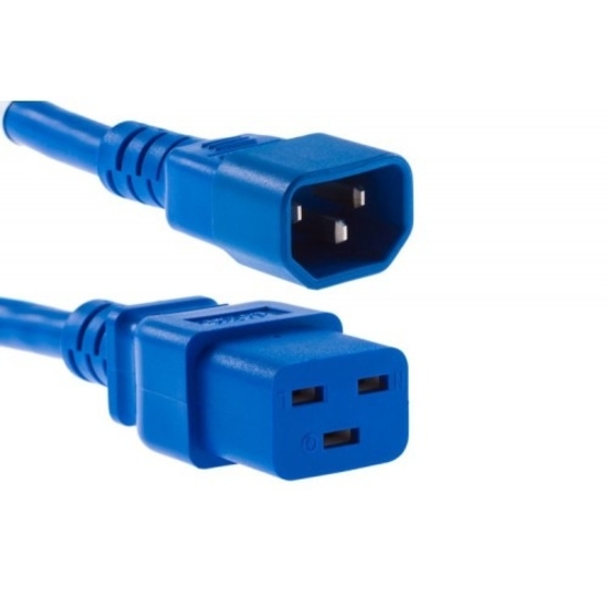 Unirise Standard Power Cord - For Electronic Equipment - 250 V AC / 15 A - IEC 60320 C14 / IEC 60320 C19
