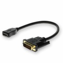 AddOn DVI-D Dual Link (24+1 pin) Male to HDMI 1.3 Female Black Adapter For Resolution Up to 2560x1600 (WQXGA)