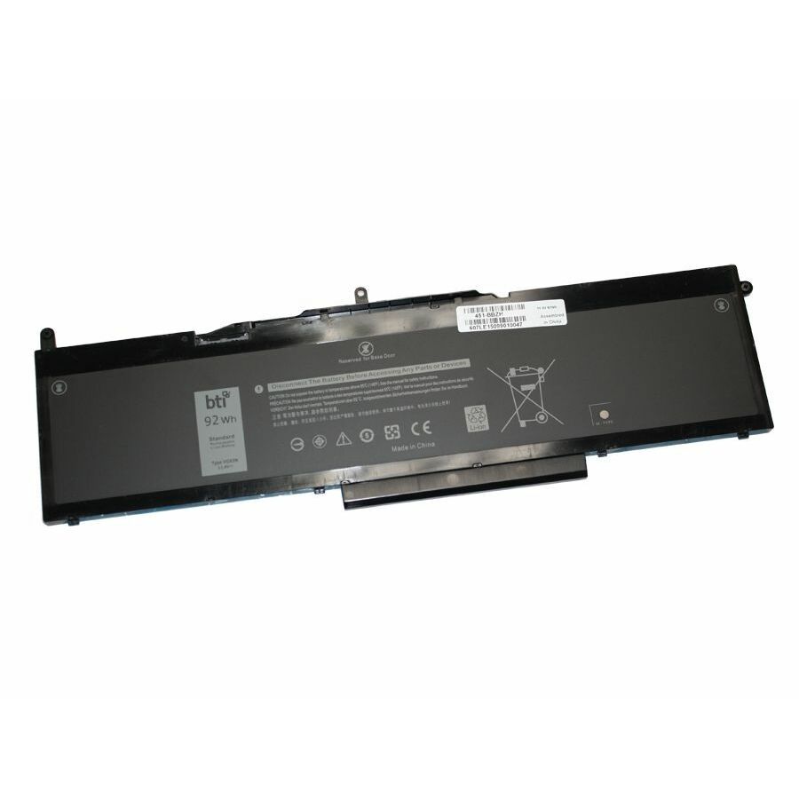 BTI 451-BBZH-BTI 11.4V 92WHR LI-ION BATTERY 451-BBZH, VG93N, WFWKK
