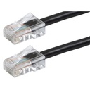 Monoprice ZEROboot Series Cat6 24AWG UTP Ethernet Network Patch Cable, 7ft Black