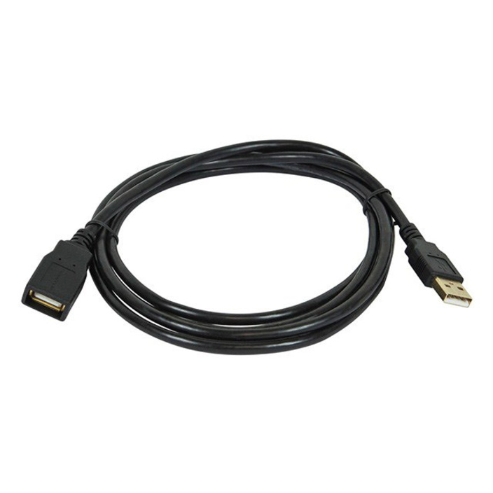Monoprice 15ft USB 2.0 A Male to A Female Extension 28/24AWG Cable (Gold Plated)