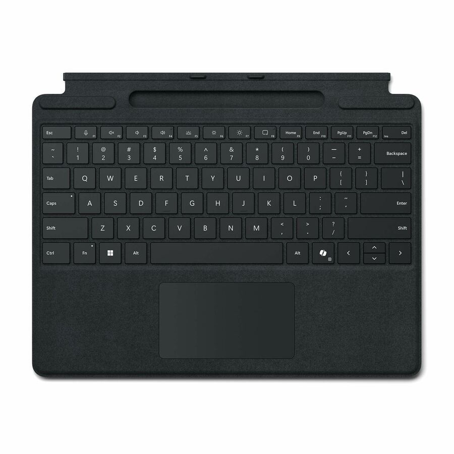 Microsoft Keyboard/Cover Case Microsoft Surface Pro Tablet - Black