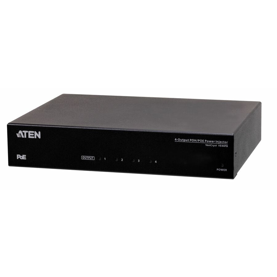 ATEN 4-Output PoH/PoE Power Injector