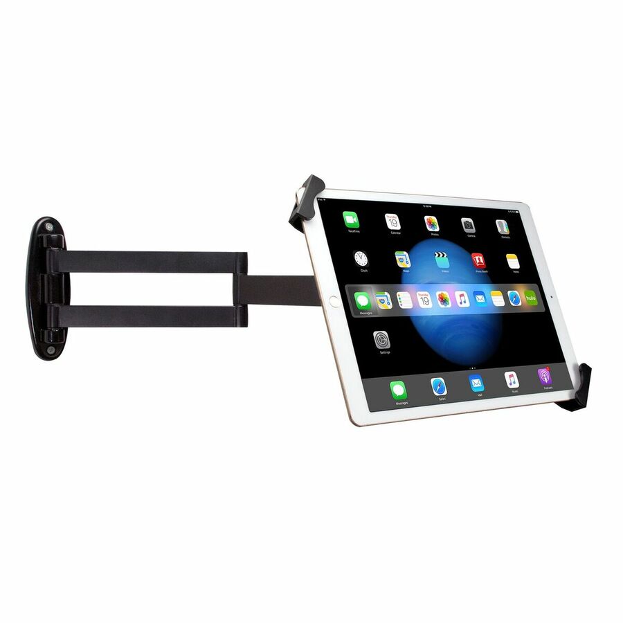 CTA Digital PAD-ASWM Wall Mount for Tablet PC, iPad mini, iPad Air, iPad Pro - Black