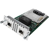 Cisco 2 port Multi-flex Trunk Voice/Clear-channel Data T1/E1 Module - For Data Networking - 2 x T1/E1 NetworkFast Ethernet - 1