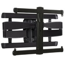 Sanus Full-Motion+ Tilt TV Mount - For 46-95 Inch Flat Panel TVs - Black
