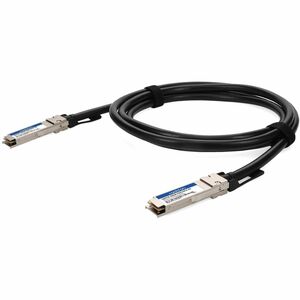 AddOn MSA and TAA 100GBase-CU QSFP28 to QSFP28 Direct Attach Cable (Passive Twinax, 2m, Infiniband EDR, 30AWG, LSZH)