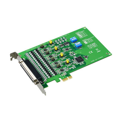 Advantech 4-port RS-232/422/485 PCI Express Communication Card w/Surge & Isolation