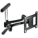 Chief Large 37 Inch Extension Flat Panel Monitor Arm Wall Mount - For 42-86 Inch TVs - Black