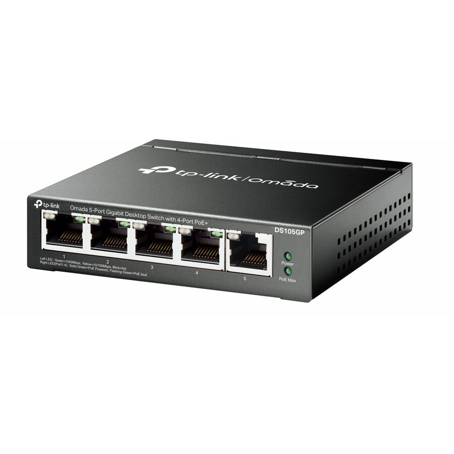 Omada Omada DS105GP 5-Ports Unmanaged Ethernet Switch