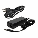AddOn HP 693711-001 Compatible 65W 18.5V at 3.5A Black 7.4 mm x 5.0 mm Laptop Power Adapter and Cable