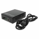 AddOn 10/100/1000Base-TX(RJ45) to 1000Base-SX(SC) MMF 850nm 550m POE Media Converter With EUR Standard Power Supply