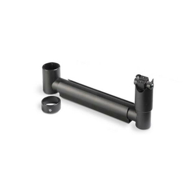 SpacePole DuraTilt Pole Mount for POS Terminal - Black - TAA Compliant