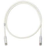 Panduit NetKey Cat.6a F/UTP Patch Network Cable - 3 ft Category 6a Network Cable for Network Device - First End: 1 x RJ-45 Network - Male - Second End: 1 x RJ-45 Network - Male - Patch Cable - Gray - 1