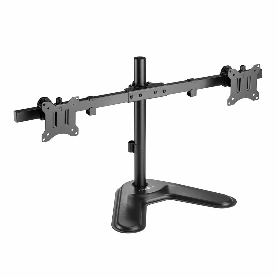 Rocstor ErgoReach Mounting Pole for Flat Panel Display - Black - Landscape/Portrait