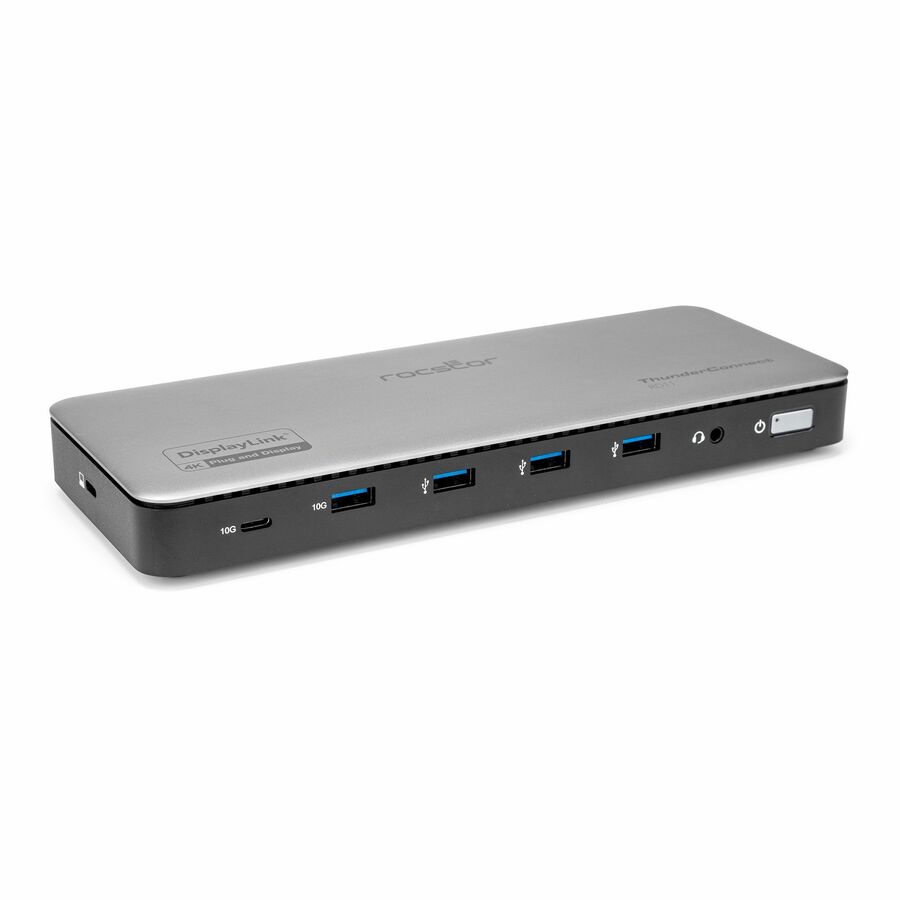 Rocstor ThunderConnect RD11 USB-C 13-in-1 Triple Display Docking Station