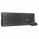 KM610 Wireless Keyboard and Mouse Combo (Black)
