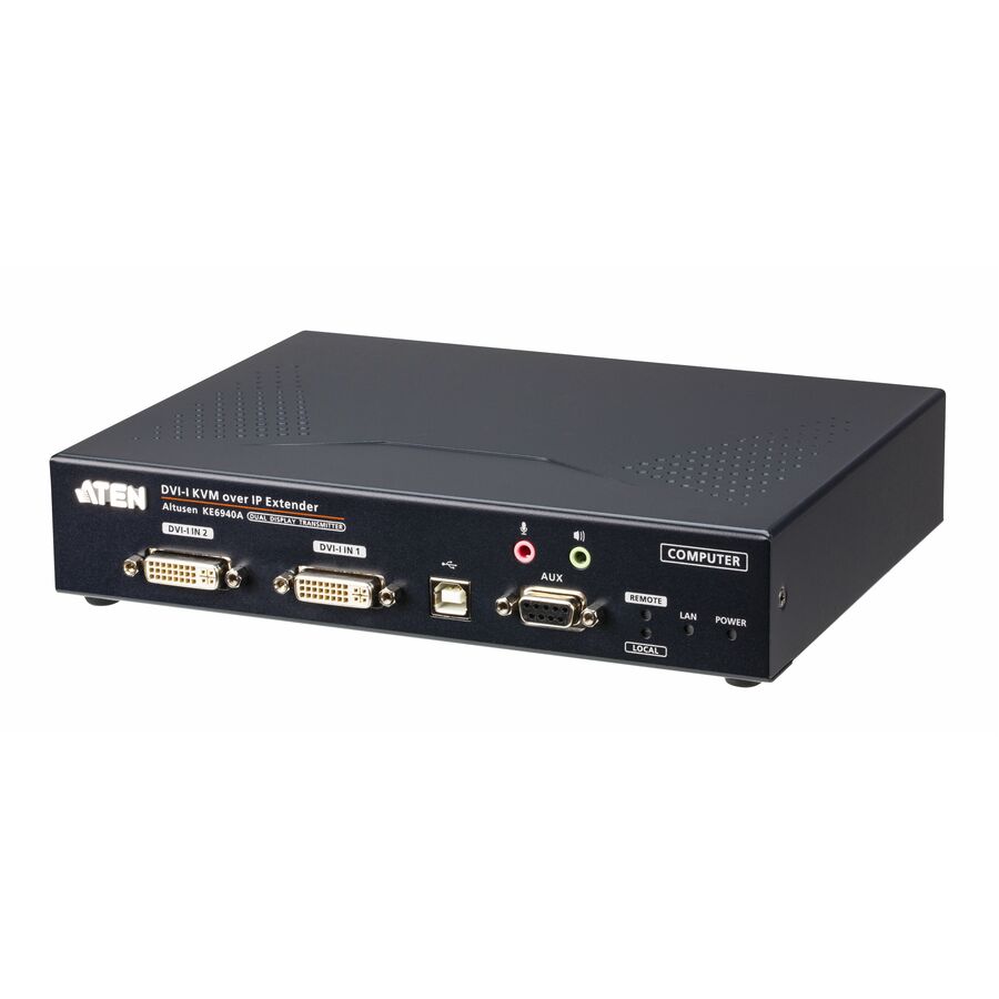 ATEN DVI-I Dual Display KVM over IP Transmitter