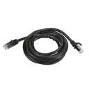 Monoprice FLEXboot Series Cat6 24AWG UTP Ethernet Network Patch Cable, 7ft Black