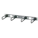PANDUIT Open-Access Horizontal Cable Manager - Cable Manager - Black - 1U Rack Height x 19" Panel Width