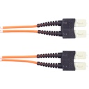 Black Box Fiber Optic Duplex Patch Cable - SC Male - SC Male - 49.21ft