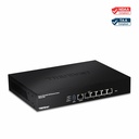 TRENDnet Gigabit Multi-WAN VPN Business Router; TWG-431BR; 5 x Gigabit ports; 1 x Console Port; QoS; Inter-VLAN Routing; Dynamic Routing; Load-Balancing; High Availability; Online Firmware Updates