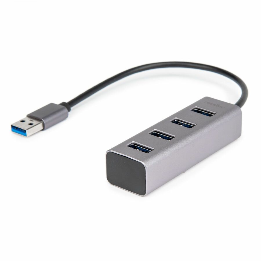 Rocstor Portable 4 Port Hub USB-A to 4x USB-A SuperSpeed USB 3.0