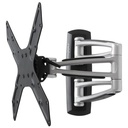 Atdec TH full motion wall mount - Loads up to 77lb - VESA up to 400x400