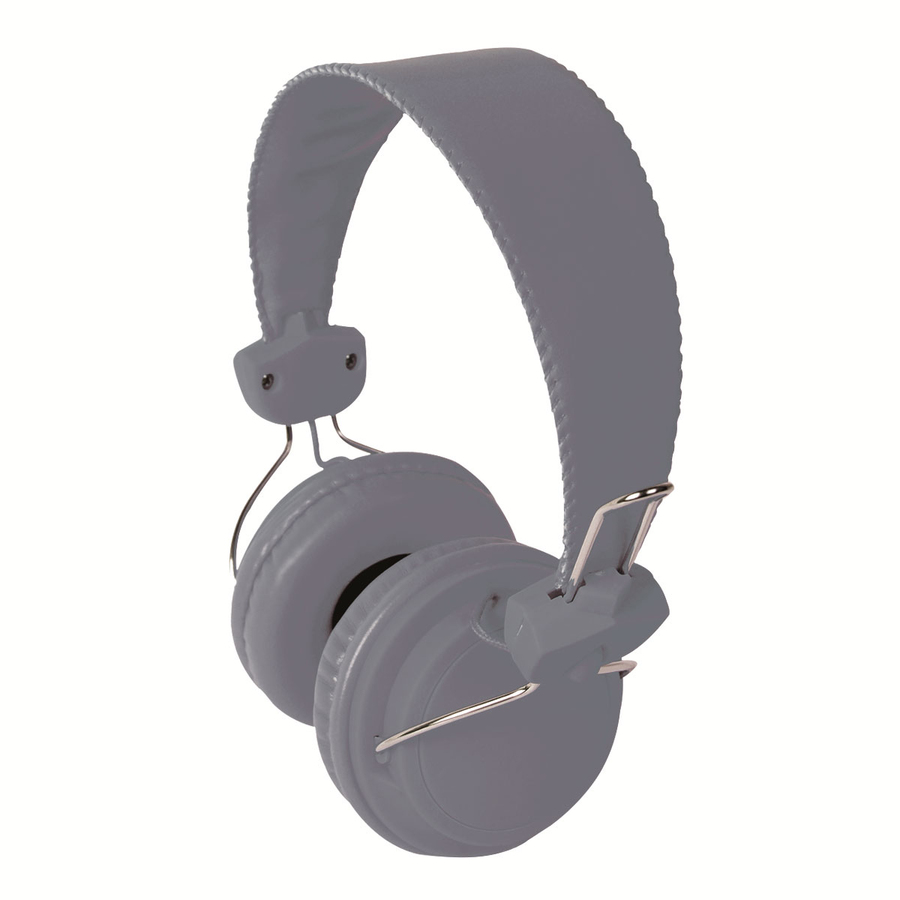 Hamilton Buhl Headset with In Line Microphone Gray