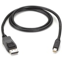 Black Box Mini DisplayPort to DisplayPort Cable, MM, 3-ft. (0.9-m)