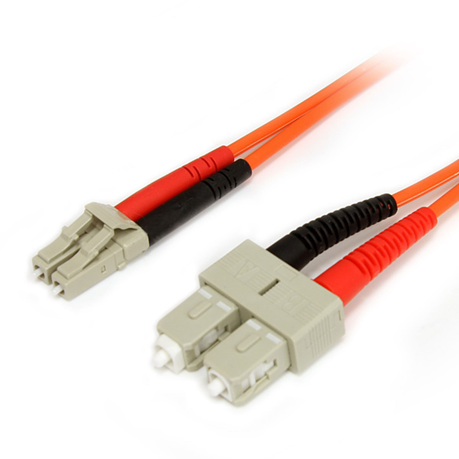 StarTech 7m Fiber Optic Cable - Multimode Duplex 62.5/125 LSZH Fiber Jumper Cord - LC/SC