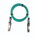 ENET TAA Compliant 200GBASE-AOC QSFP56 to QSFP56 InfiniBand HDR Active Optical Cable 850nm 15m (49.21 ft) LSZH HP/Mellanox Compatible