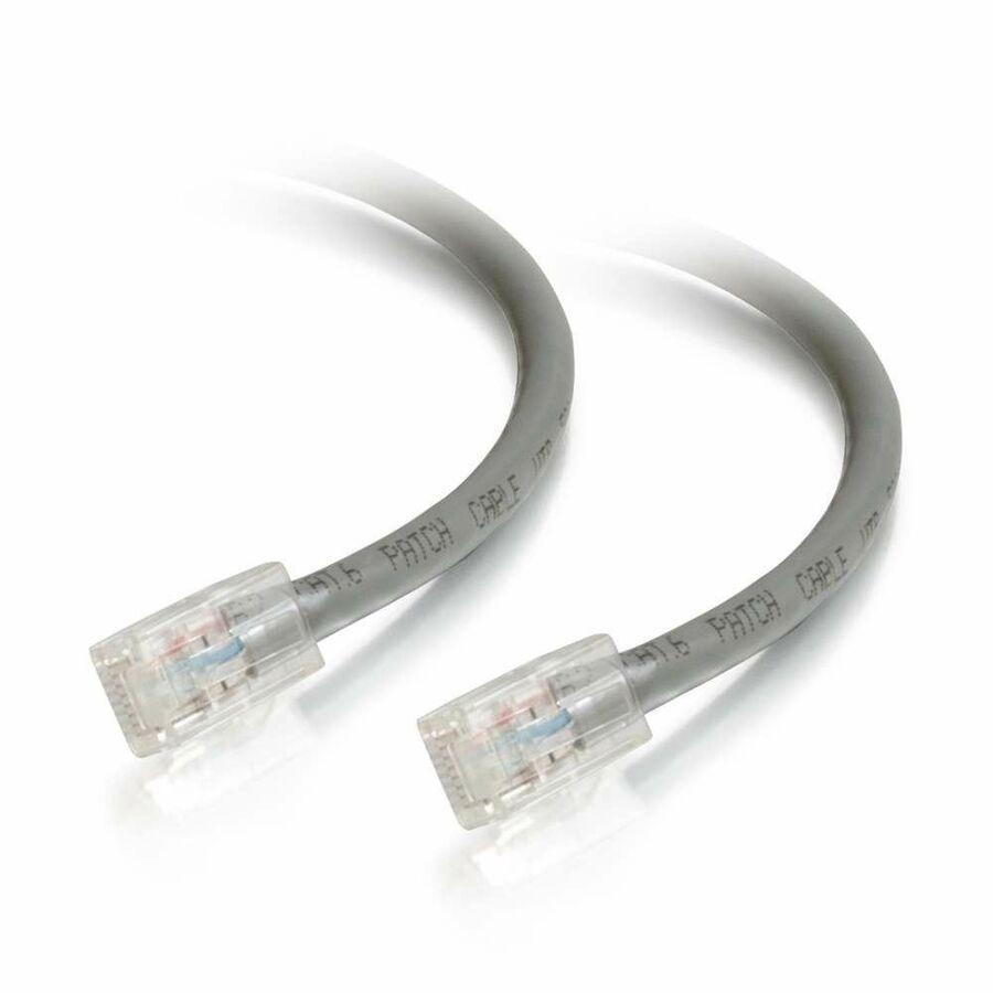 C2G 2ft (0.6m) Cat6 Non-Booted Unshielded (UTP) Ethernet Network Patch Cable - Gray