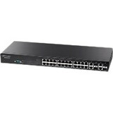 Edge-Core L2 Fast Ethernet Standalone Switch - 24 Ports - Manageable - 10/100Base-TX, 10/100/1000Base-T - 4 Layer Supported - 4 SFP Slots - 1U - Desktop, Rack-mountable