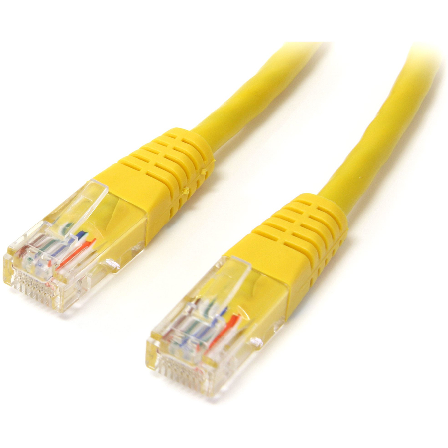 StarTech 10 ft Yellow Molded Cat5e UTP Patch Cable