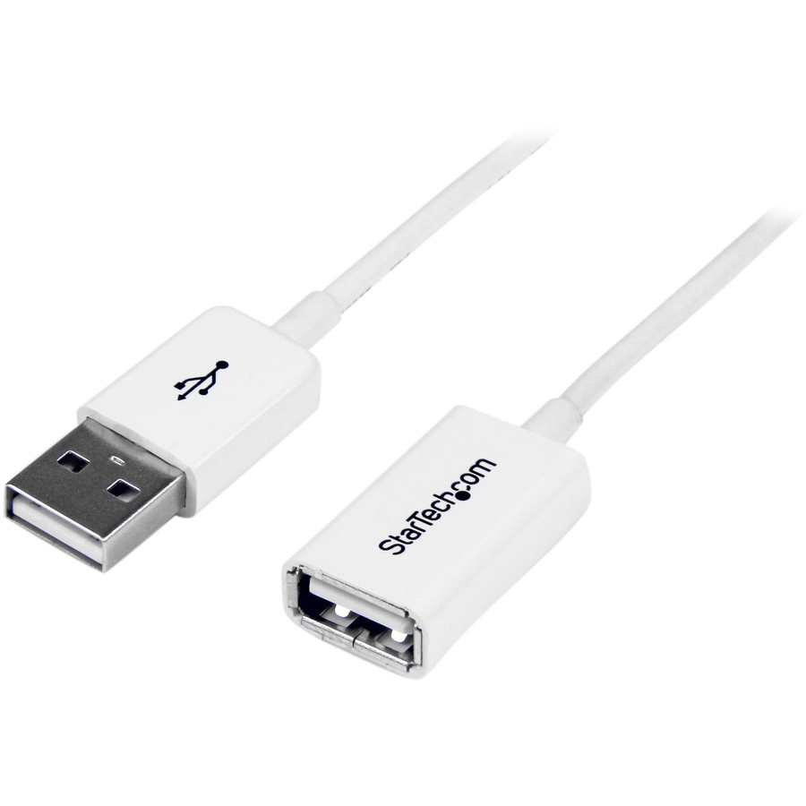 StarTech 1m White USB 2.0 Extension Cable A to A - M/F