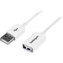 StarTech 1m White USB 2.0 Extension Cable A to A - M/F