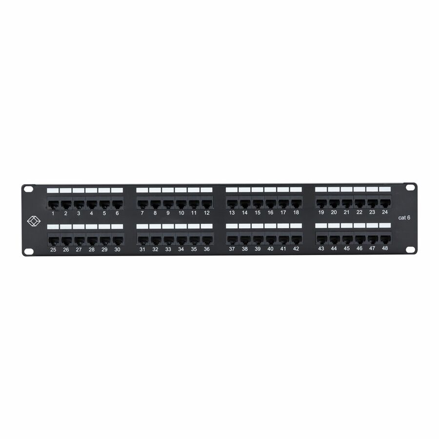 Black Box Connect CAT6 Punchdown Patch Panel - Unshielded