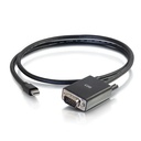 C2G 10ft Mini DisplayPort to VGA Adapter Cable Black