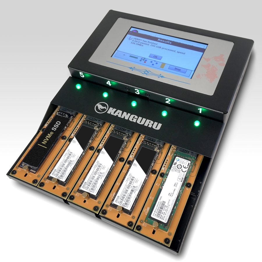 Kanguru KanguruClone 4 M.2 NVMe SSD Duplicator