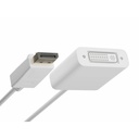 Unirise DisplayPort Male to DVI-I Dual Link (24+5) Female Adapter