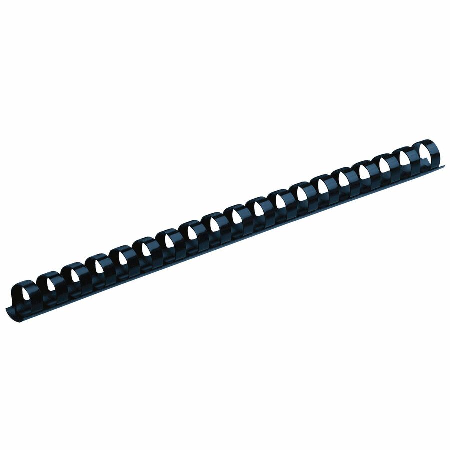 Fellowes Plastic Binding Combs - Navy, 3/8" Diameter