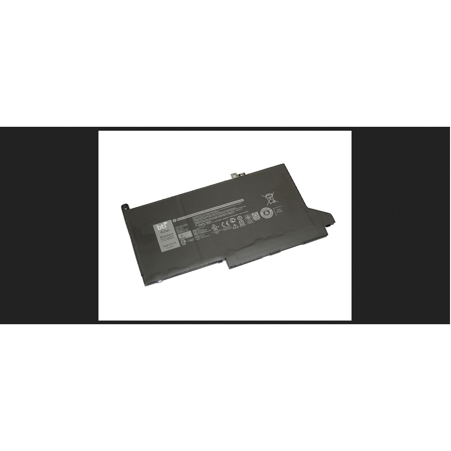 BTI DJ1J0-BTI 11.4V 42WHR LI-ION BATTERY 0DJ1J0, C27RW, 0NF0H, DJ1J0, 451-BBZL, PGFX4, 451-BCJO LATITUDE 7280, LATITUDE 7480, LATITUDE 7290, LATITUDE 7490, LATITUDE 7380, LATITUDE 7390