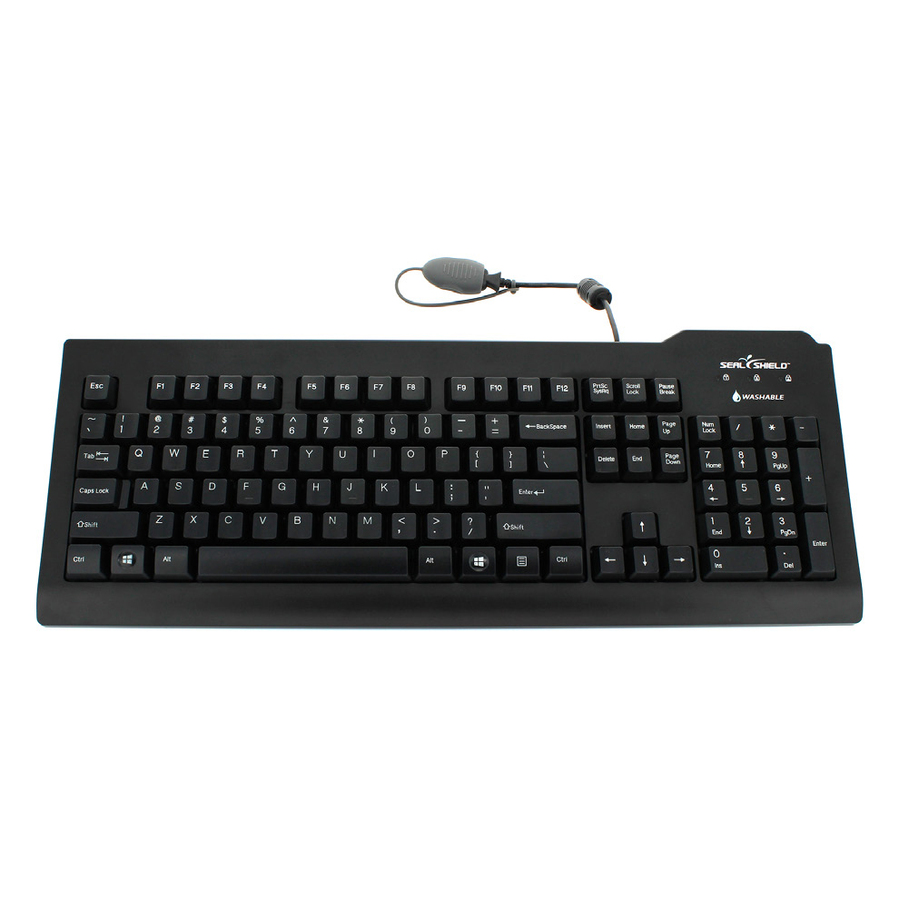 Seal Shield Silver Seal Waterproof Keyboard - SSKSV208ES