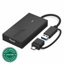 Plugable USB C to HDMI Adapter, Universal Video Graphics Adapter for USB 3.0 and USB-C Macs and Windows - Extend an HDMI Monitor up to 1080p@60Hz