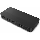 Lenovo USB-C Dual Display Travel Dock without Adapter