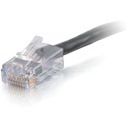 C2G 10ft Cat6 Non-Booted Network Patch Cable (Plenum-Rated) - Black