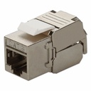 AddOn Non-Terminated to RJ-45 (Female) Cat6 FTP Copper Connector 180 Degree