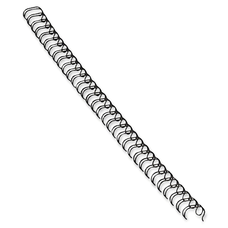 Fellowes Wire Binding Combs, 9/16" , 130 Sheets, Black