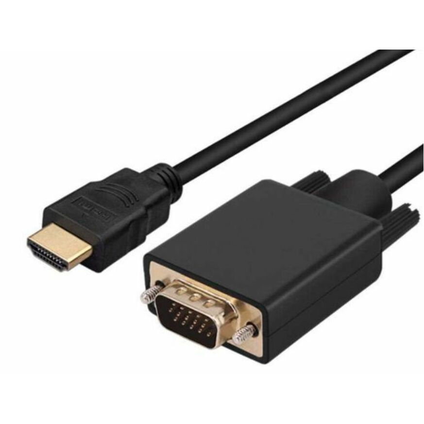 Axiom High Speed HDMI Male To VGA Male Active Cable 6ft
